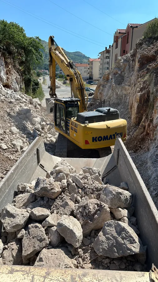 Iskop uz postojeće objekte
