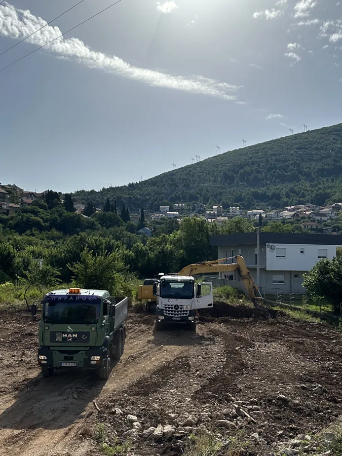 Transport materijala sa gradilišta
