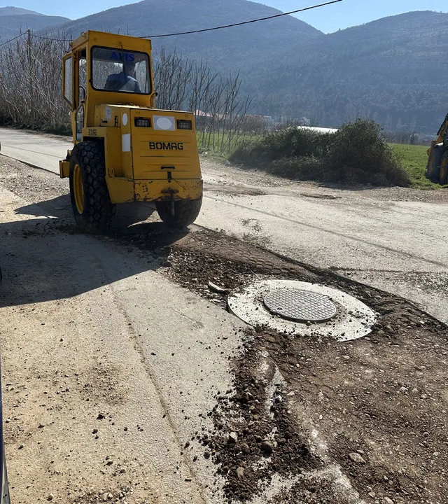 Uređenje trase uz šaht